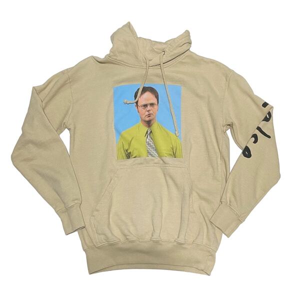 The Office Other - The Office Dwight Schrute False Hoodie Tan Size Small